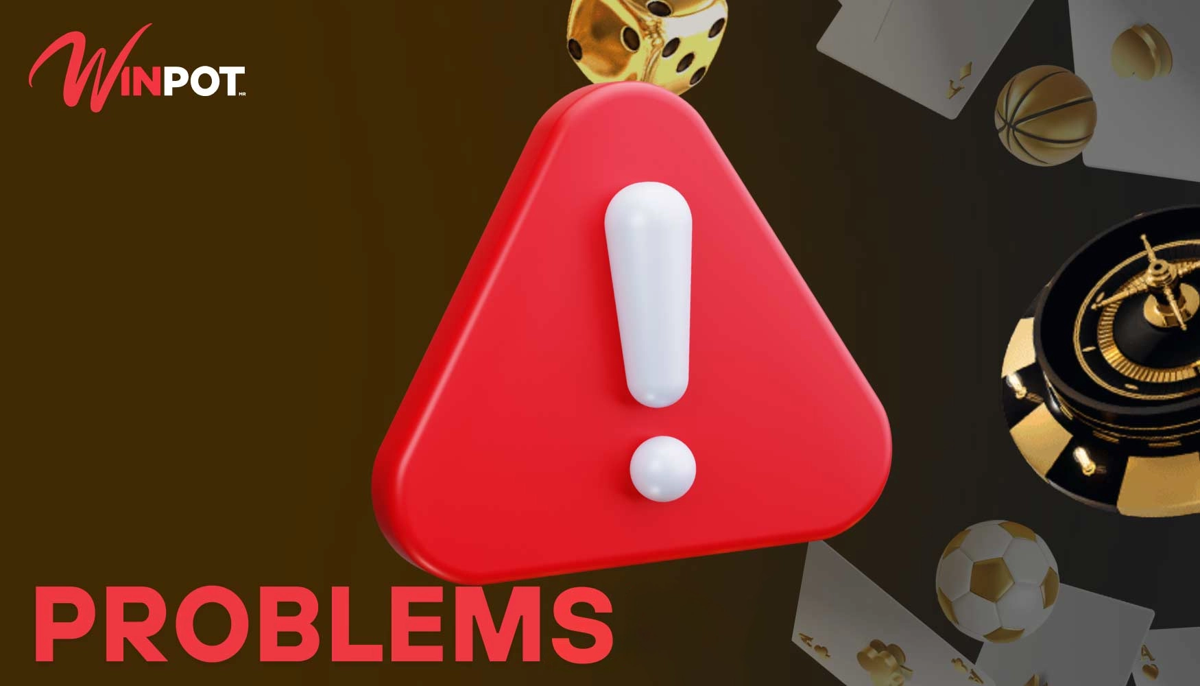 Some users may encounter issues with the mobile version of Winpot