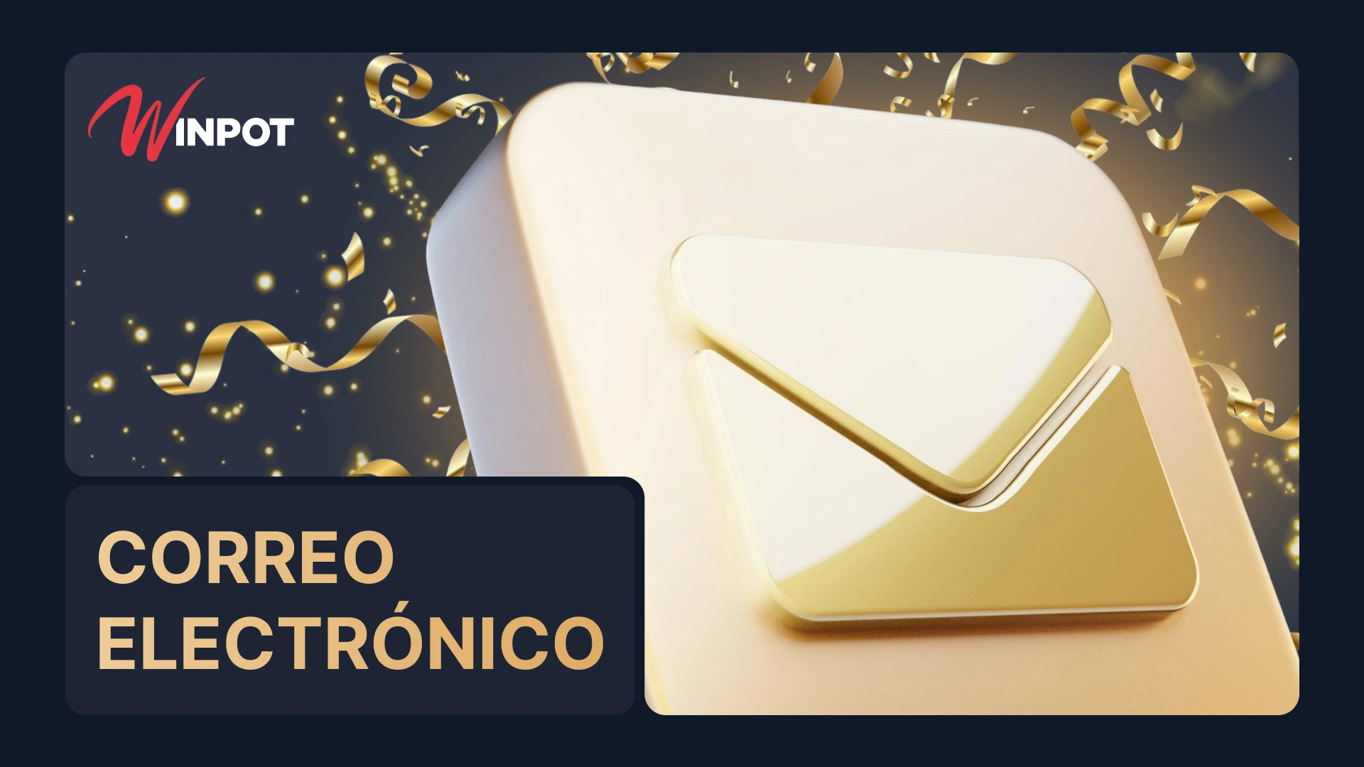 Contactos y opciones de soporte de la plataforma de apuestas deportivas y casino Winpot México por correo electrónico