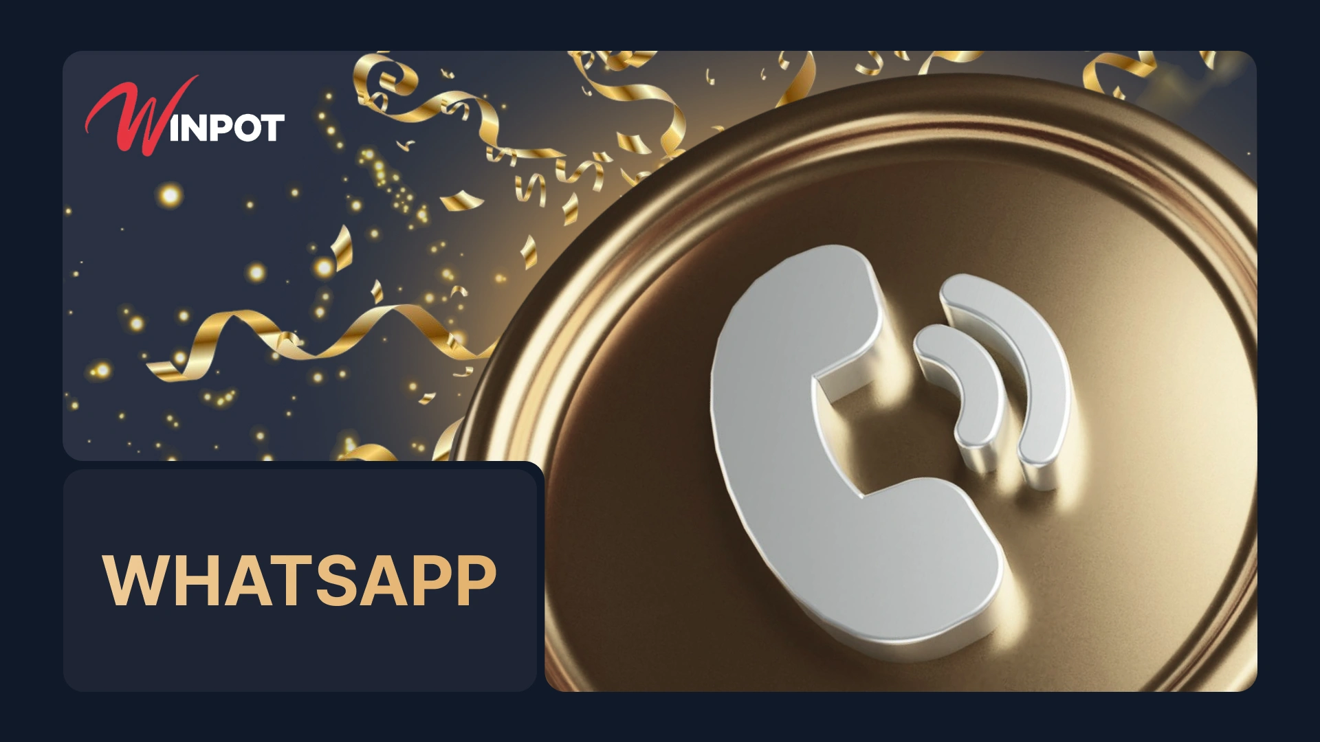 Contactos y opciones de soporte de la plataforma de apuestas deportivas y casino Winpot México por WhatsApp